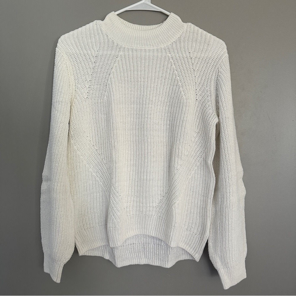 old navy girls XL 14 sweater white ivory